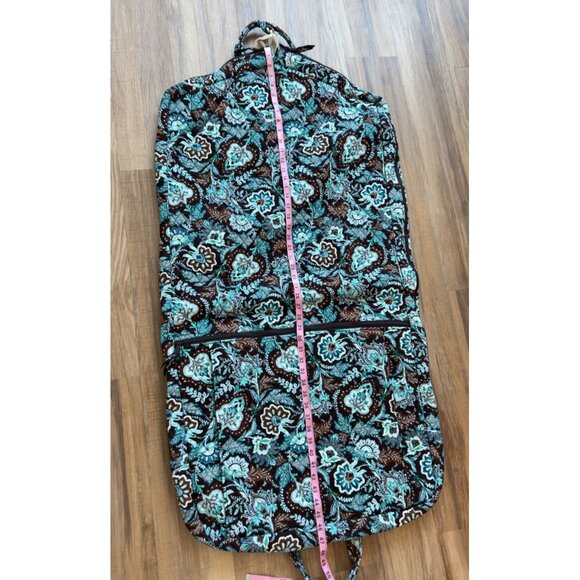 Vera Bradley Classic Quilted Garment Bag In Java‎ Blue - Pristine condition - Picture 5 of 11